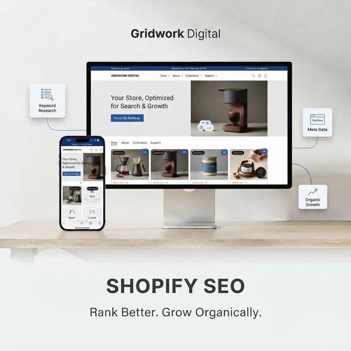 Shopify SEO Services | Improve Rankings & Organic Traffic