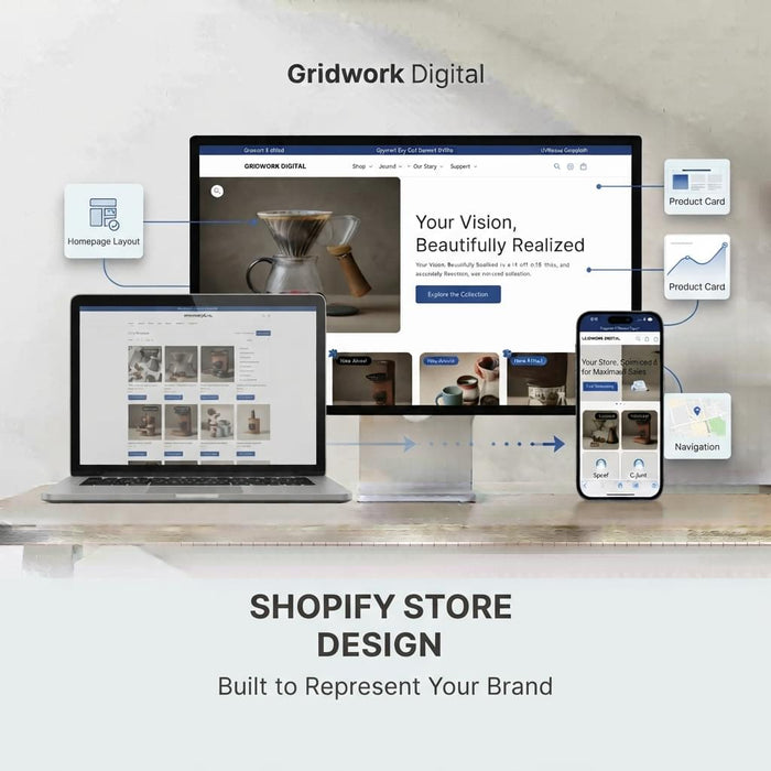 Shopify Store Design | Premium Custom Shopify Store Design