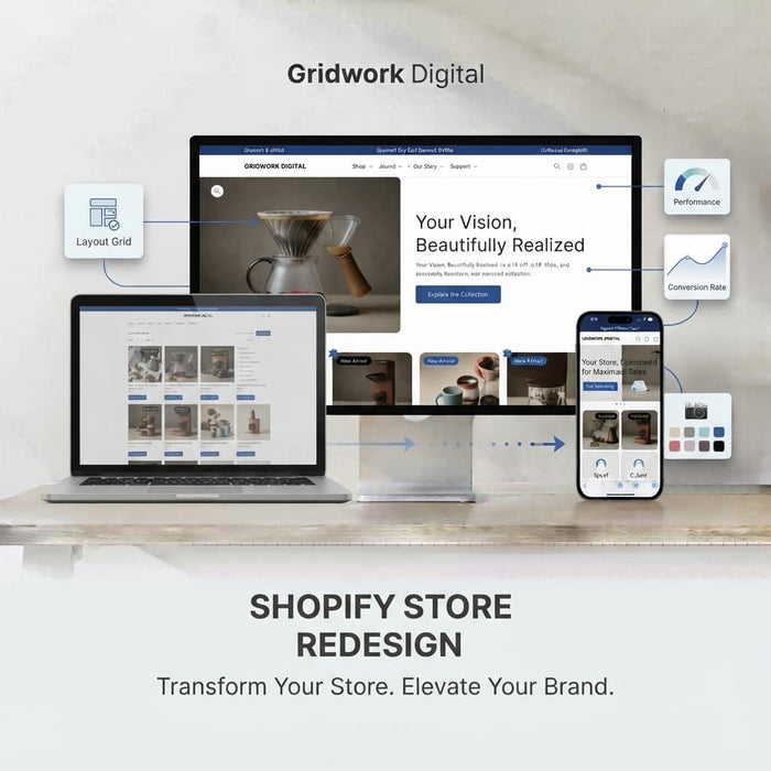 Shopify Store Redesign | Modern, High-Converting Shopify Stores